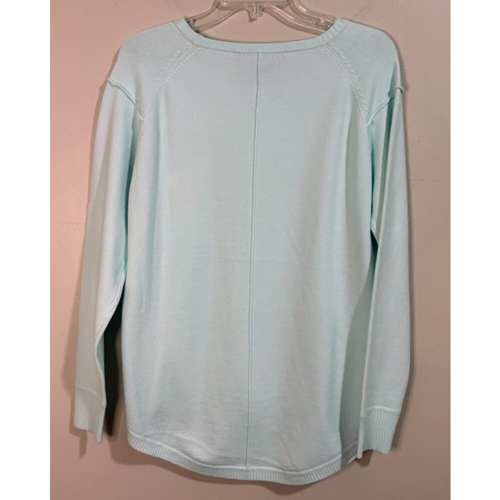 French Connection Mint Green Crew Neck Pull Over‎ Sweater Size Small NWT - Picture 6 of 7